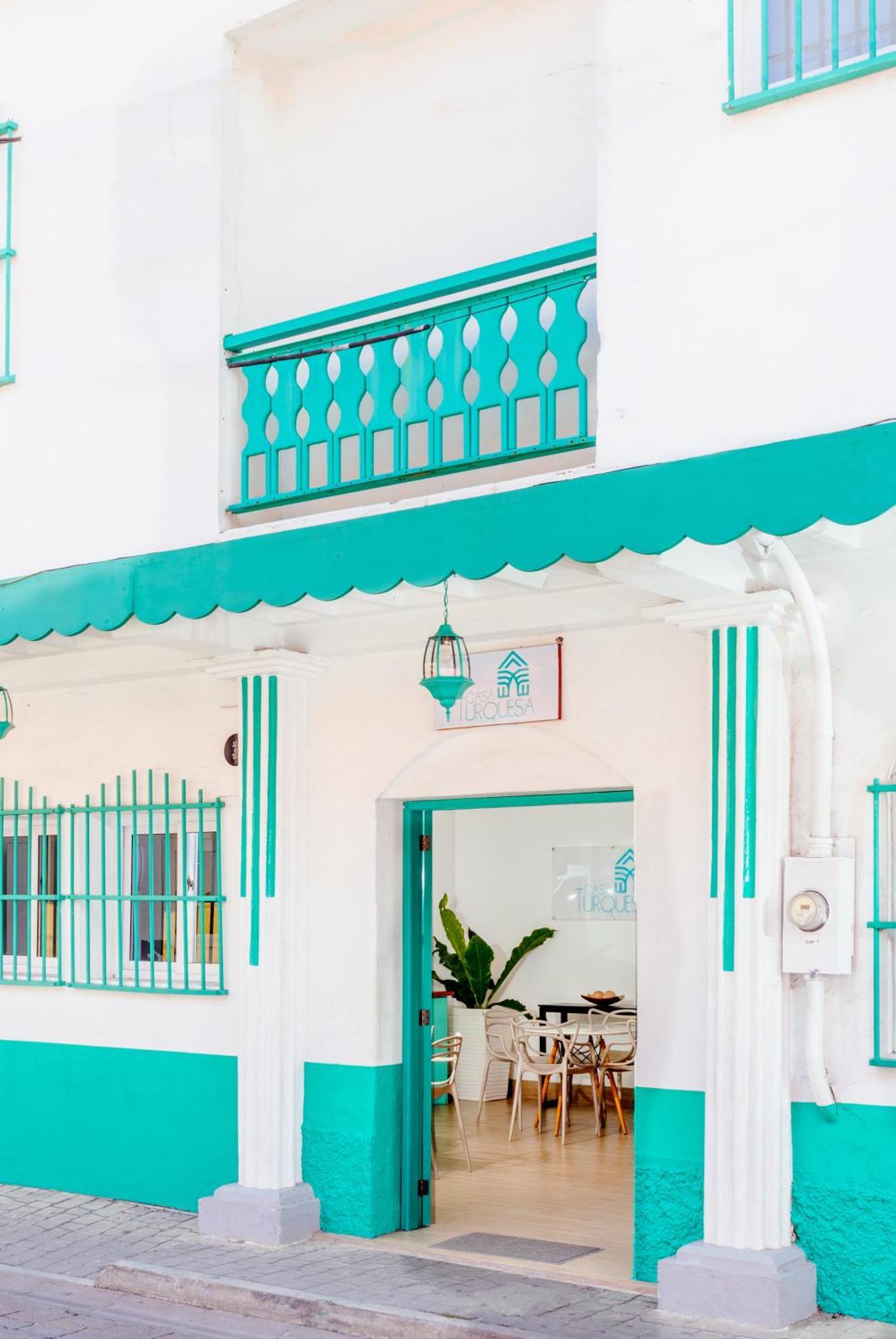 Hotel Casa Turquesa Flores Exteriör bild